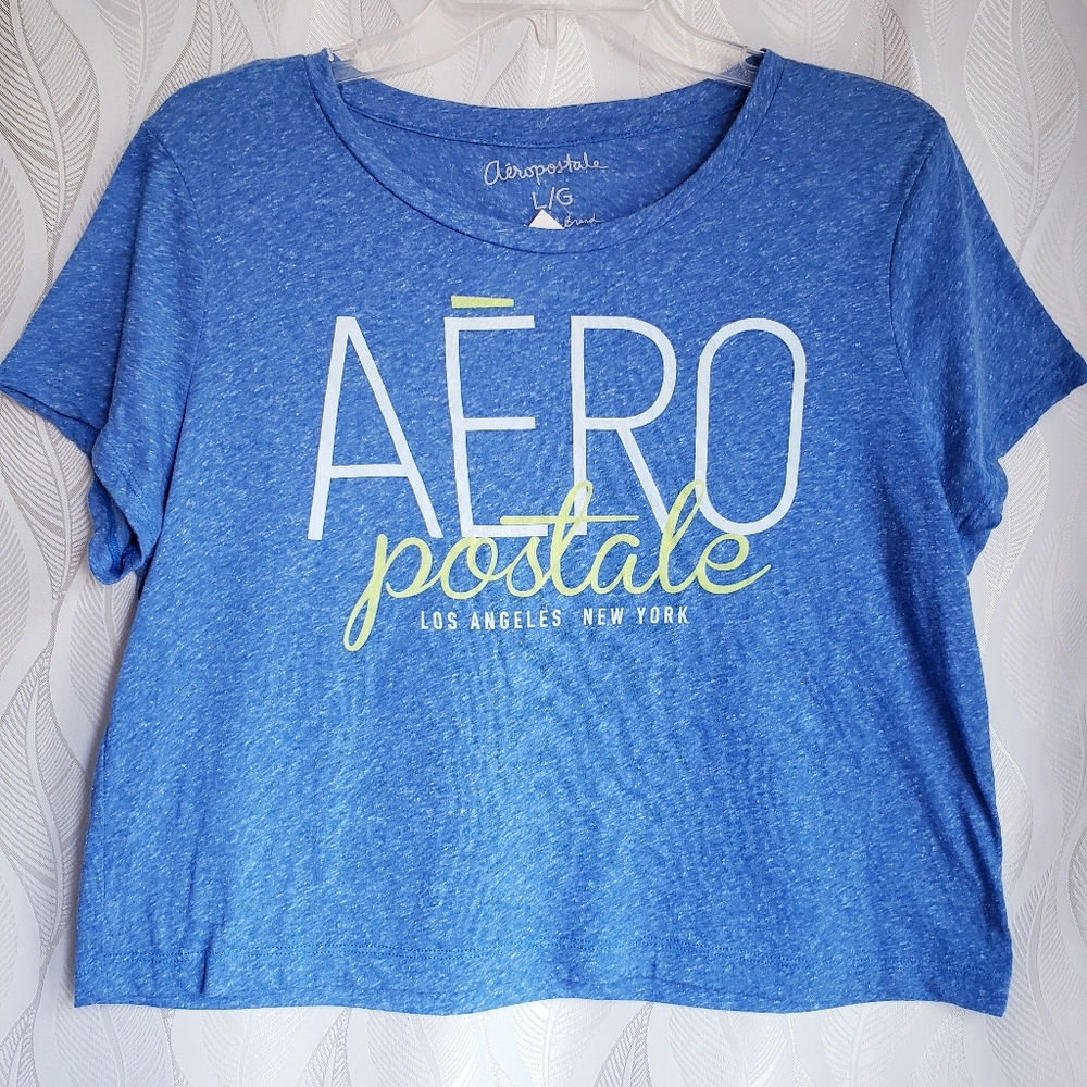 NWT Sheer Cropped Aeropostale Tshirt